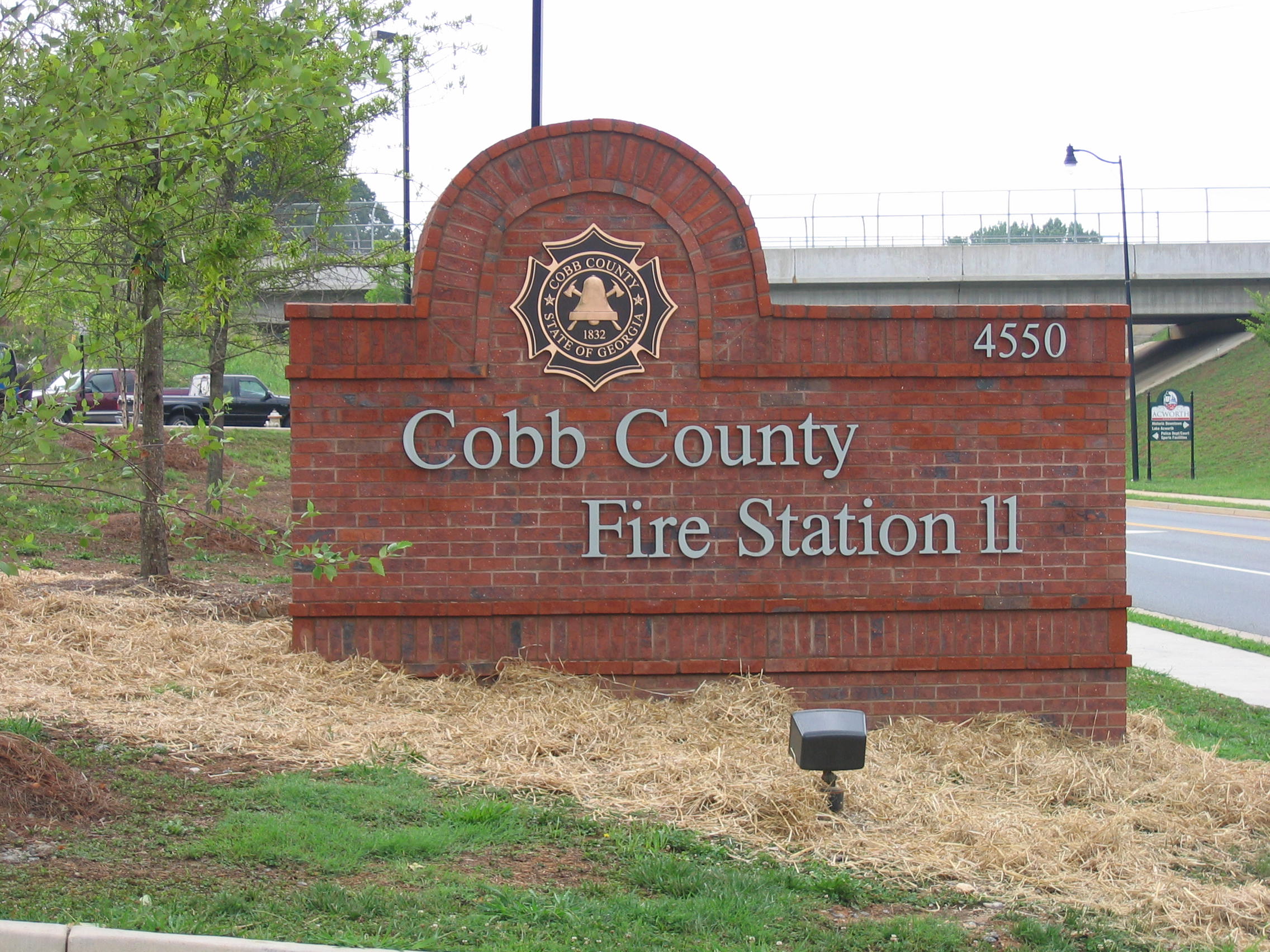 Cobb Co. Fire Station Sign
